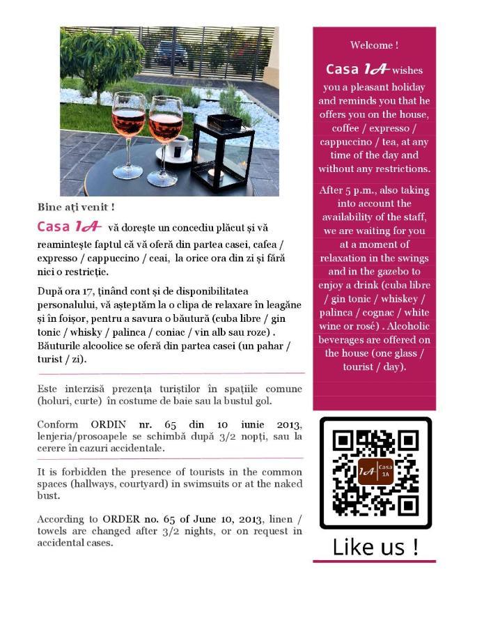 Hotel Casa 1A Eforie Sud  Zewnętrze zdjęcie